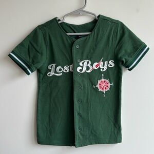 Disney Pan Baseball Jersey 2T